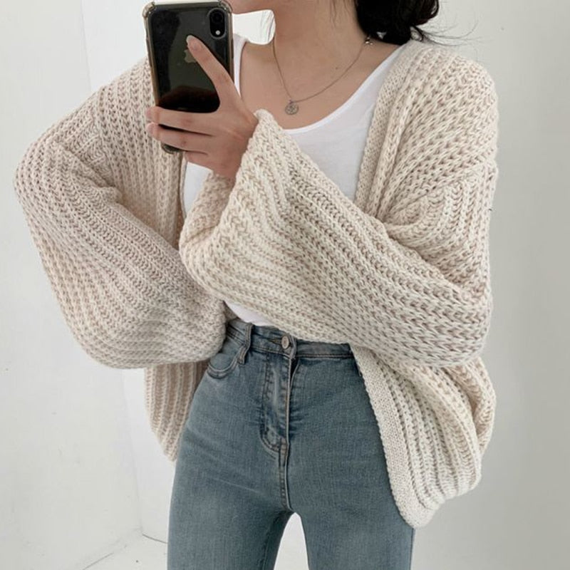 EB | Grobstrick Oversized Weste