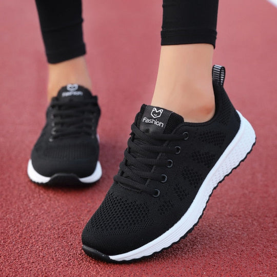 Damen Atmungsaktive Mesh Sneakers EB