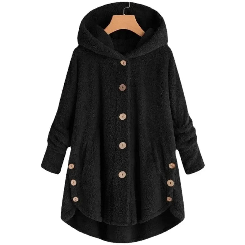EB | Fleece-Jacke für Damen mit Kapuze