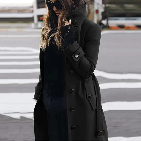EB | Hoher Kragen Trenchcoat