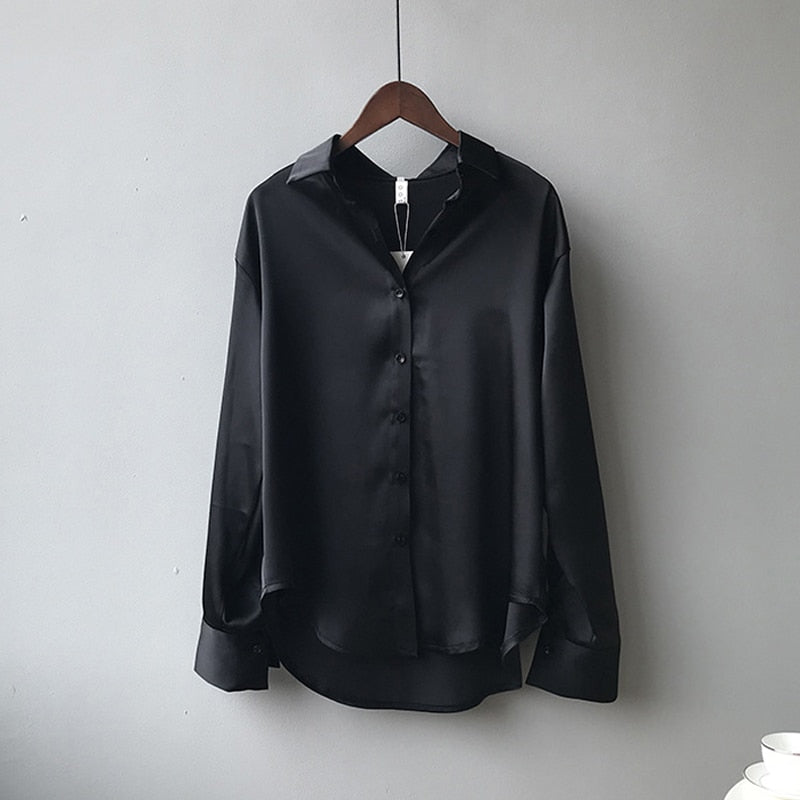EB | Damenbekleidung Seidenhemd Vintage Bluse
