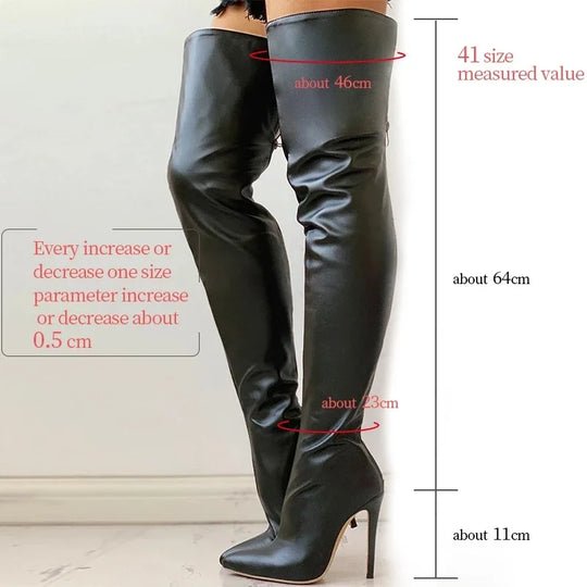 EB | Die Kniehohe Absatzstiefel
