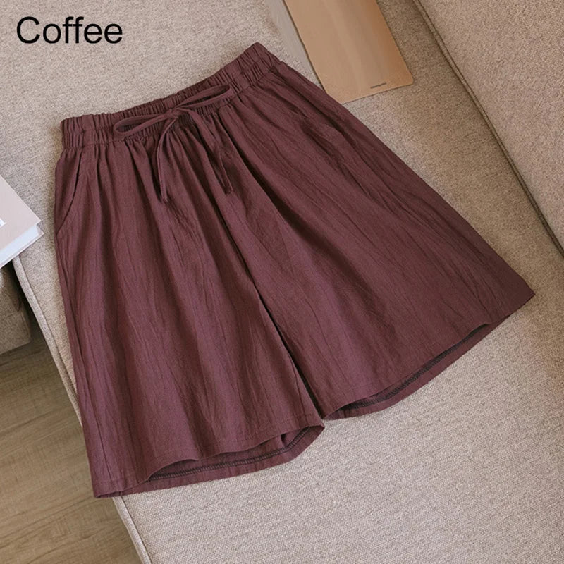 EB | Baumwoll-Knie-Lange Shorts