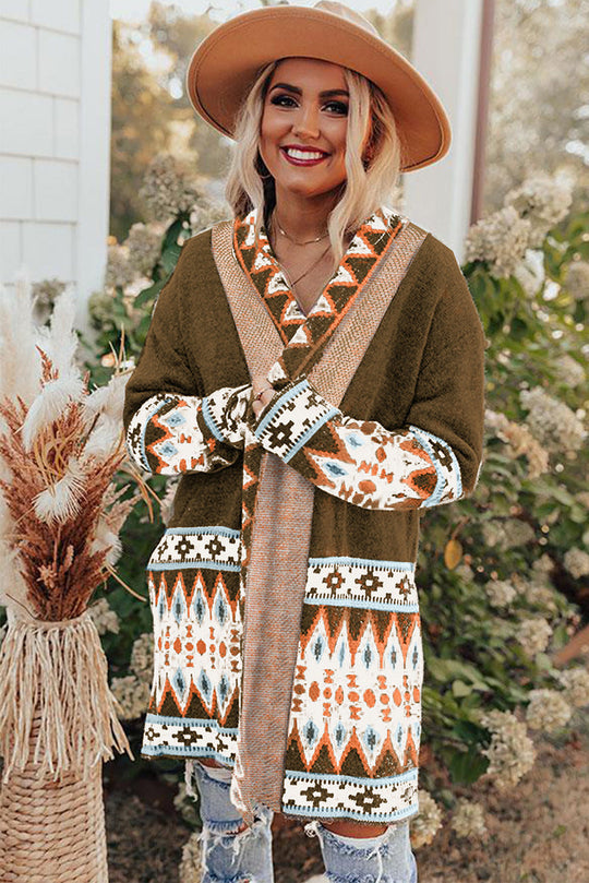 EB | Strick-Midilanger Cardigan