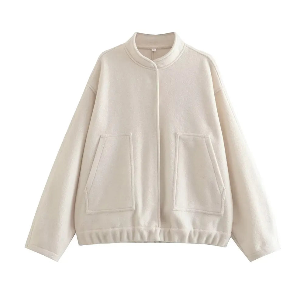 EB | Stylische Weinlese Bomberjacke