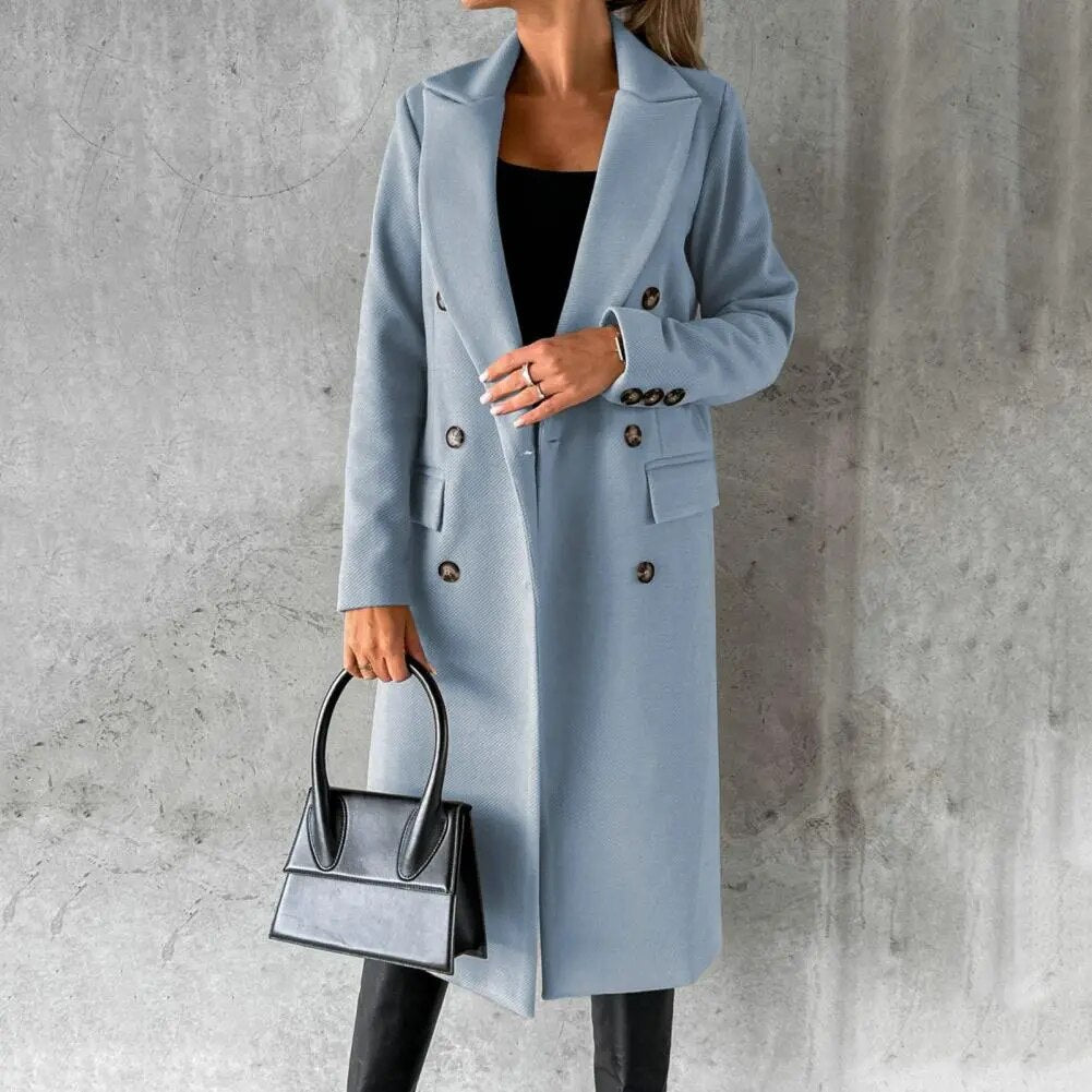 EB | Elegante Lange Damenjacke