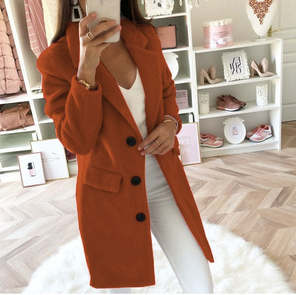EB | Warme und bequeme lange Jacke