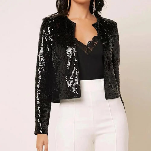 EB | eleganter Blazer mit Pailletten