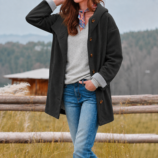 EB | Eleganter Dicker mantel Für Damen