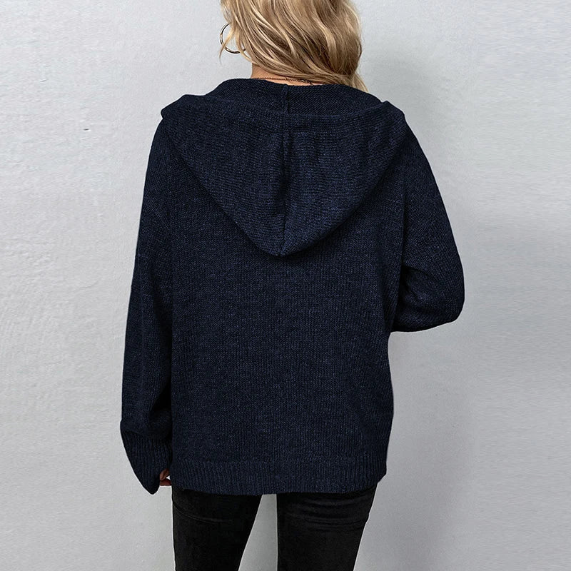 EB | Strickjacke mit Kapuze
