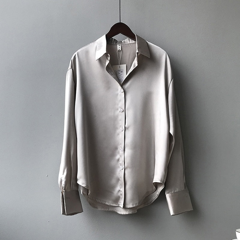 EB | Damenbekleidung Seidenhemd Vintage Bluse