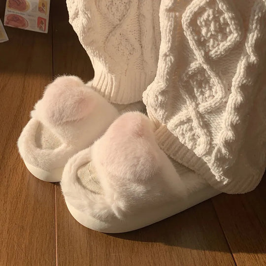 Chloe Hart Hausschuhe | Flauschig & Warm EB