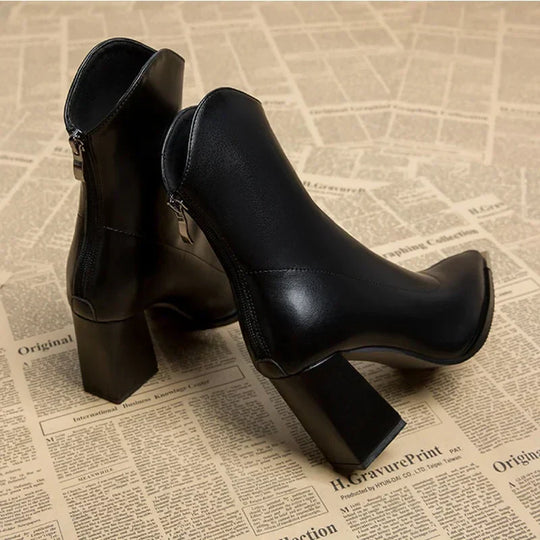 EB | Elegante Lederstiefeletten Für Alltag Und Anlass