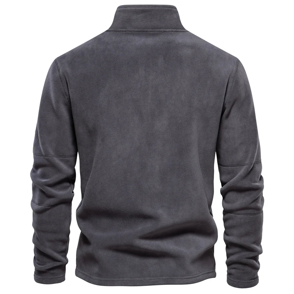 EB | Weiches Fleece Sweatshirt mit Reißverschluss Warm und Komfortabel Ideal für Kaltes Wetter