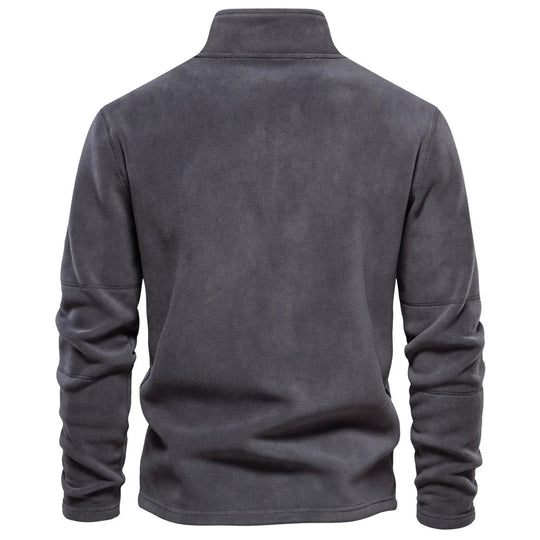 EB | Weiches Fleece Sweatshirt mit Reißverschluss Warm und Komfortabel Ideal für Kaltes Wetter