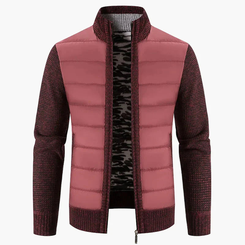 EB | Stepp-Strickjacke mit Reißverschluss - Lässiger Urban Style für Alltag und Freizeit