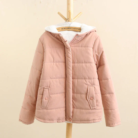 EB | Winter Kapuzen Fleece-Gefütterte Jacke