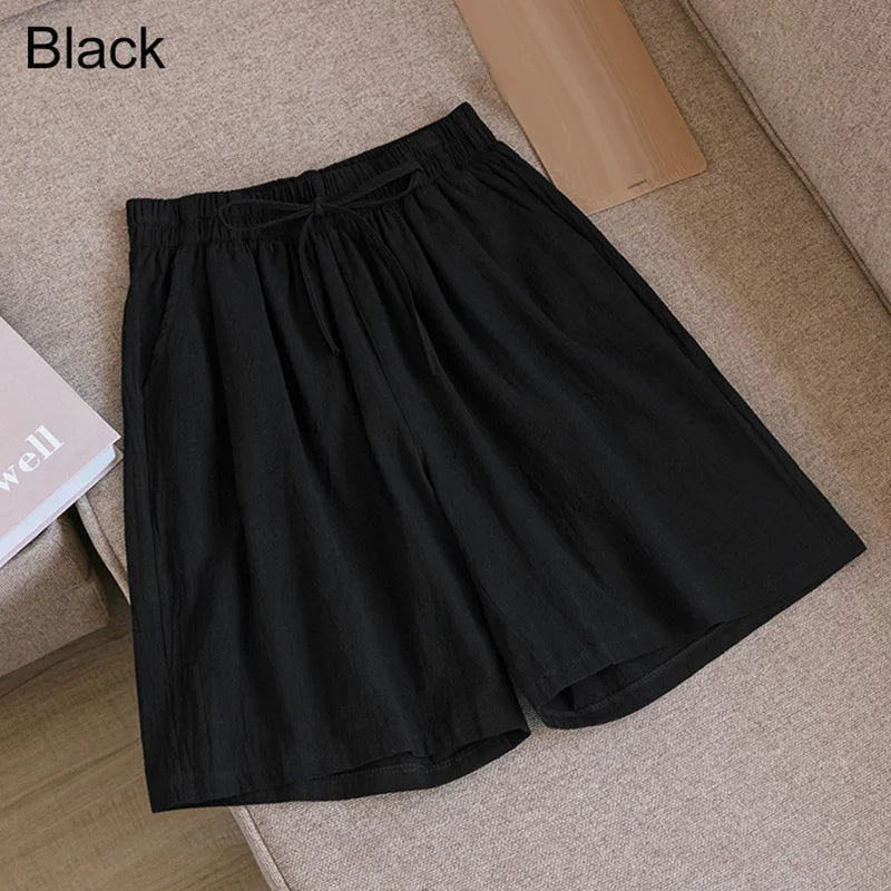 EB | Baumwoll-Knie-Lange Shorts