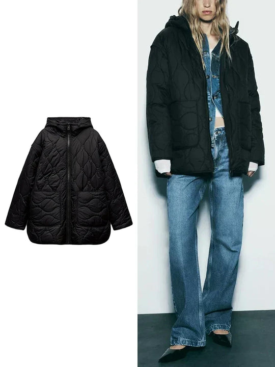 EB | Gepolsterte Kapuzenjacke