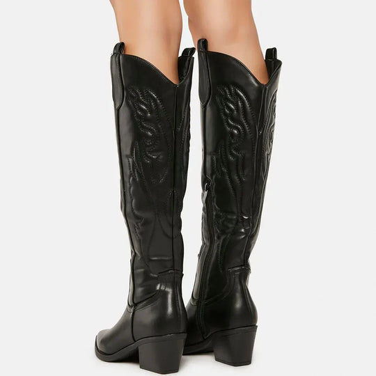 EB | Robuste Cowboystiefel Bis Zum Knie