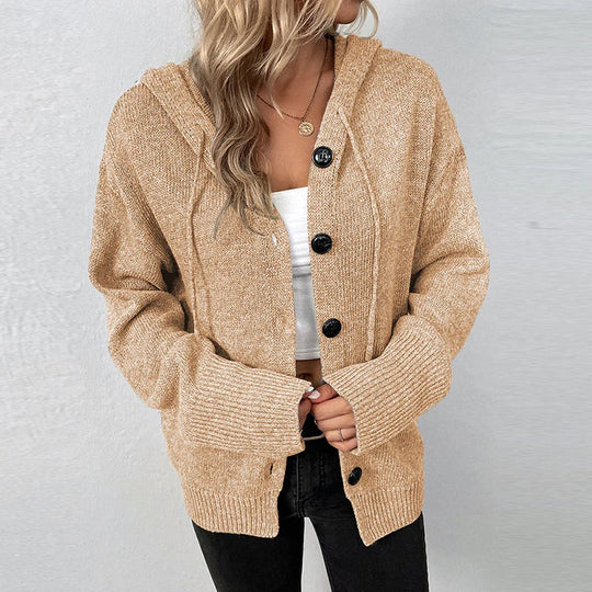 EB | Strickjacke mit Kapuze
