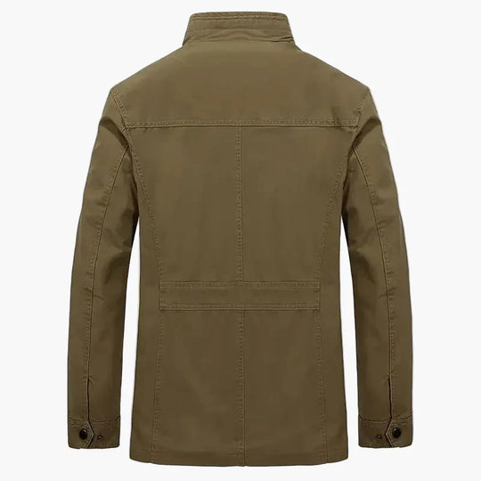 EB | Freizeitjacke mit Stehkragen und Mehrfachtaschen - Lässige Übergangsjacke für Alltag und Outdoor
