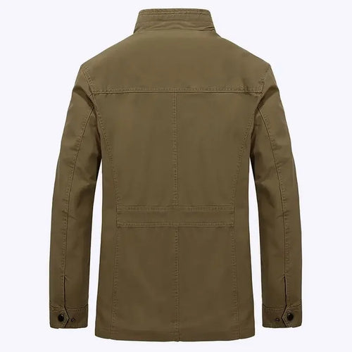 EB | Outdoor Übergangsjacke mit Stehkragen und Mehrfachtaschen - Lässige Mode für Alltag und Freizeit