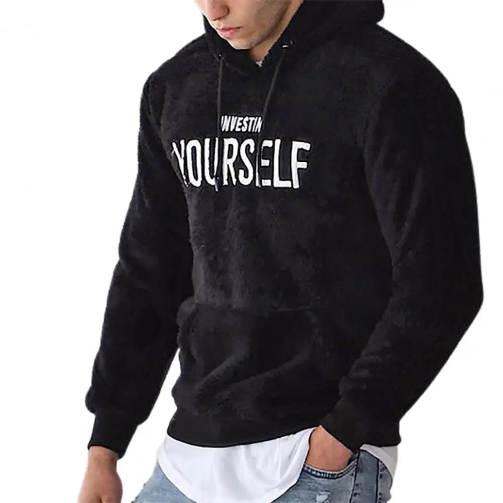 EB | Hoodie mit Motivierendem Text Polyester-fleece Komfortabel und Trendy