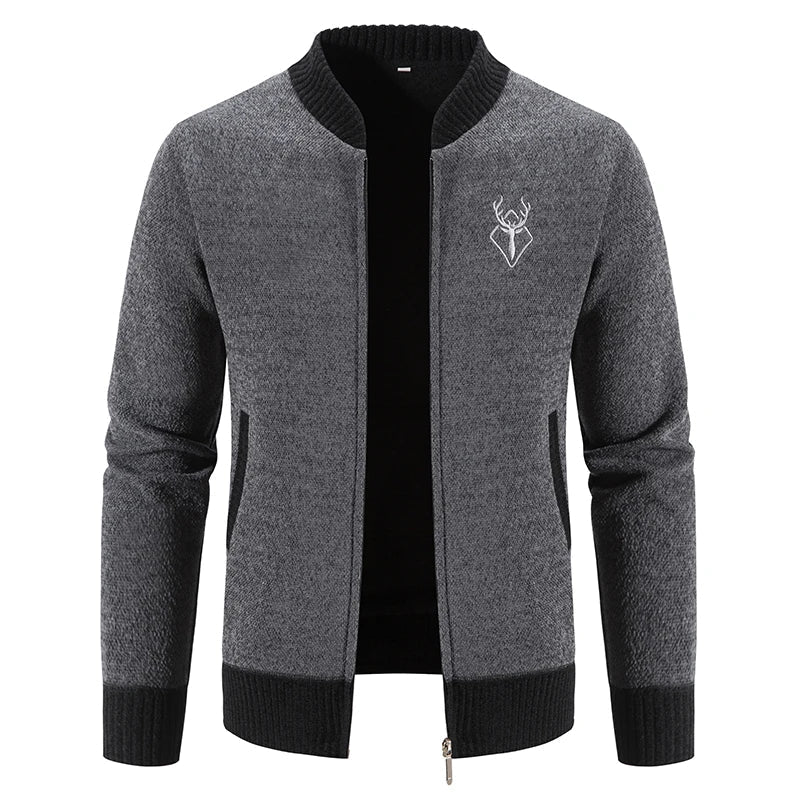 EB | Lässige Strickjacke für Herren aus hochwertigem Garn