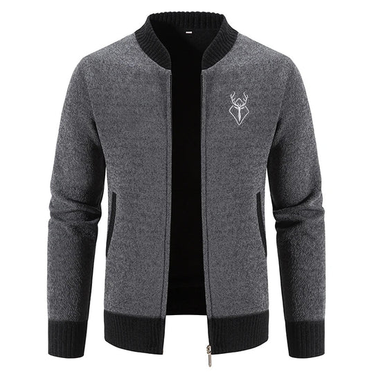 EB | Lässige Strickjacke für Herren aus hochwertigem Garn