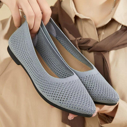 EB - graue orthopädische ballerinas