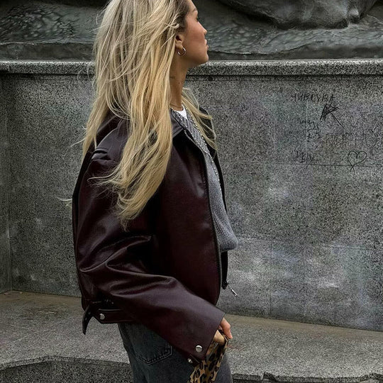 EB | Modische Jacke mit langen Ärmeln und Reißverschluss