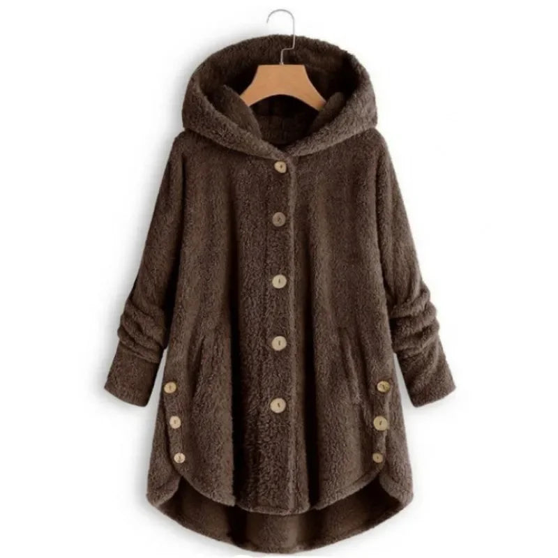 EB | Fleecejacke für Damen - mit Kapuze