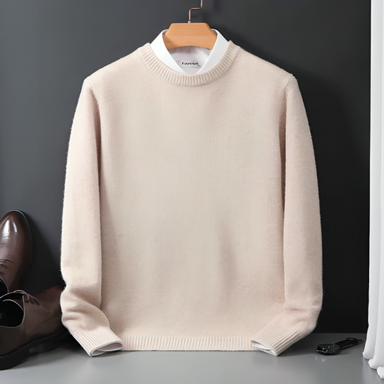 EB | Strickpullover Wollmischung Klassisch, Warm