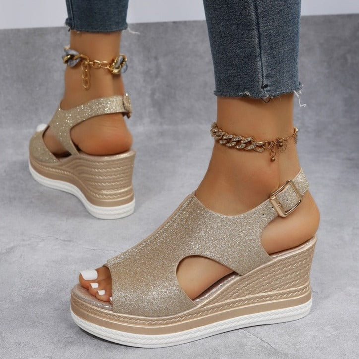 EB | Orthopädische Keil Sandalen für Den Sommer