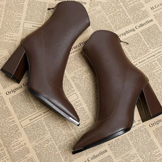 EB | Elegante Lederstiefeletten Für Alltag Und Anlass