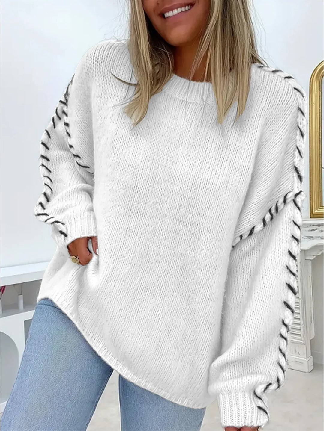 EB | Warmes Lässiges Jersey für Herbst Winter