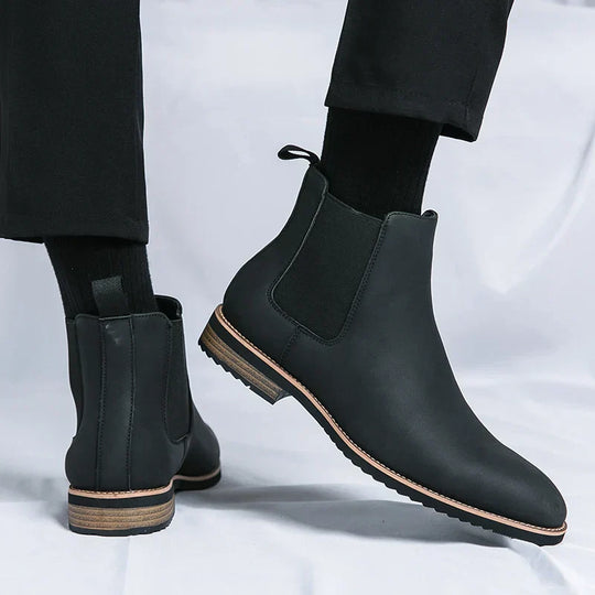 EB | Leder Chelsea Stiefel