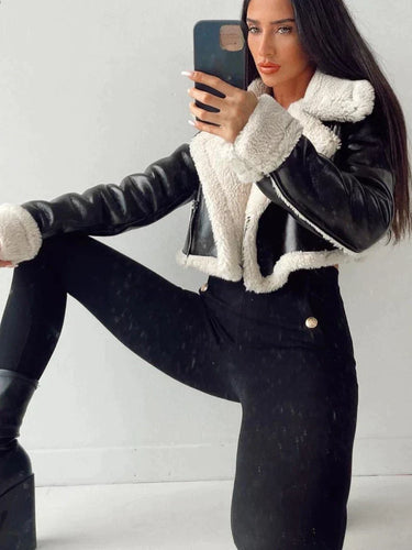 EB | robuste fleecegefütterte kurze Jacke