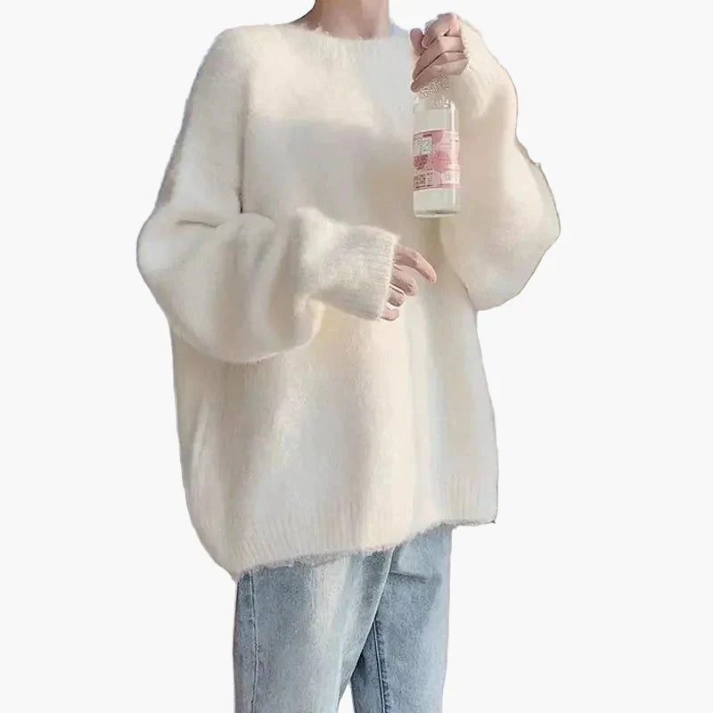 EB | Oversize Pullover Lässiger Stil - Lässiger Winterpulli für Alltag & Freizeit