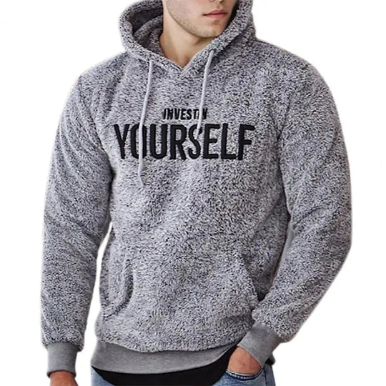 EB | Hoodie mit Motivierendem Text Polyester-fleece Komfortabel und Trendy