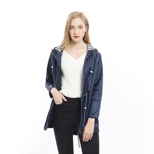 EB | Regenjacke wasserdicht mit Kapuze, atmungsaktiv, Parka für Outdoor