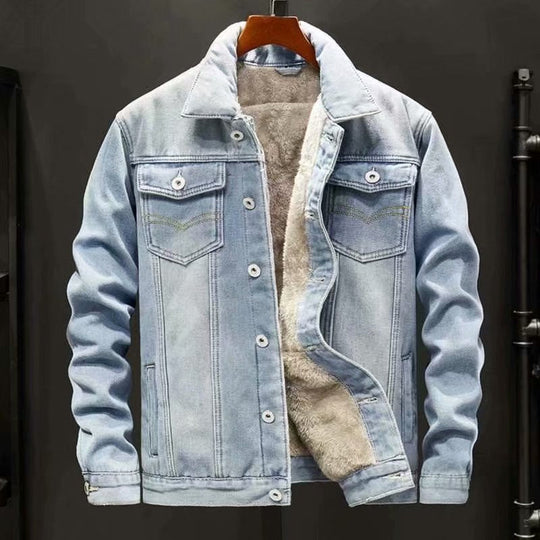 EB | Winter Männer Denim Jacke