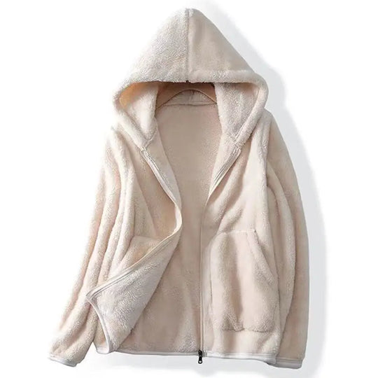EB | Überdimensionales Fleece-Sweatshirt mit Kapuze
