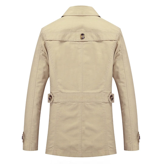 EB - Stylischer langer Herbst-Trenchcoat für Herren