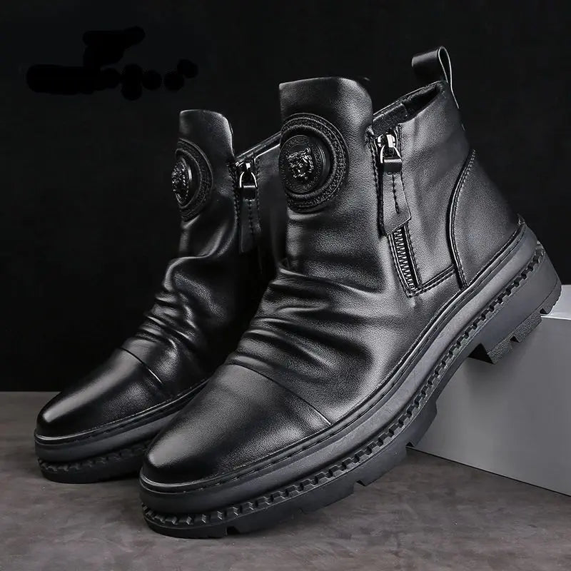 Herren Lederstiefel EB