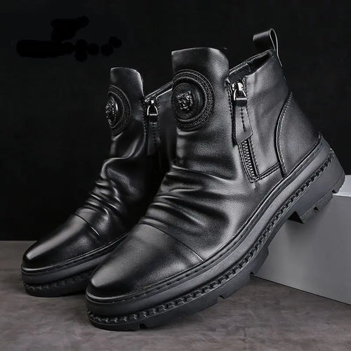Herren Lederstiefel EB