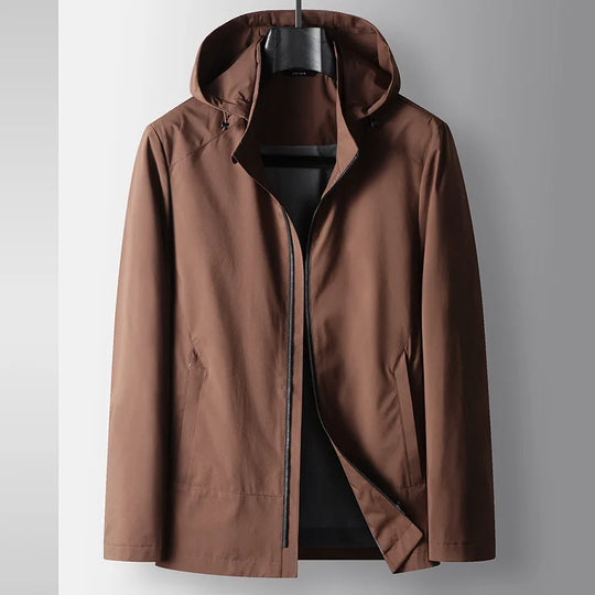 EB | Wasserdichte Herrenjacke mit Kapuze