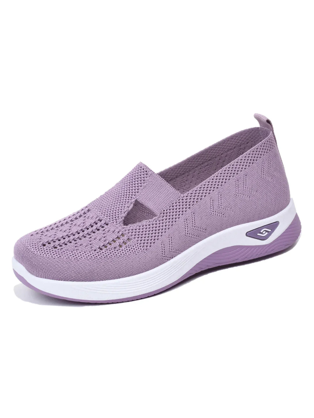 Damen Atmungsaktive Sneakers in Einfarbig EB