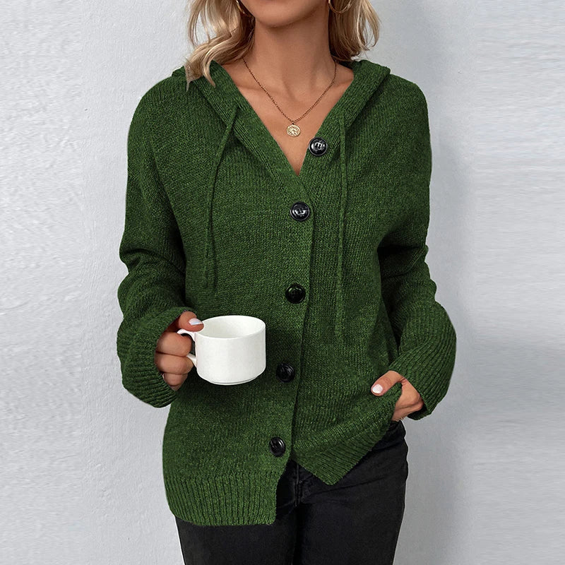 EB | Strickjacke mit Kapuze